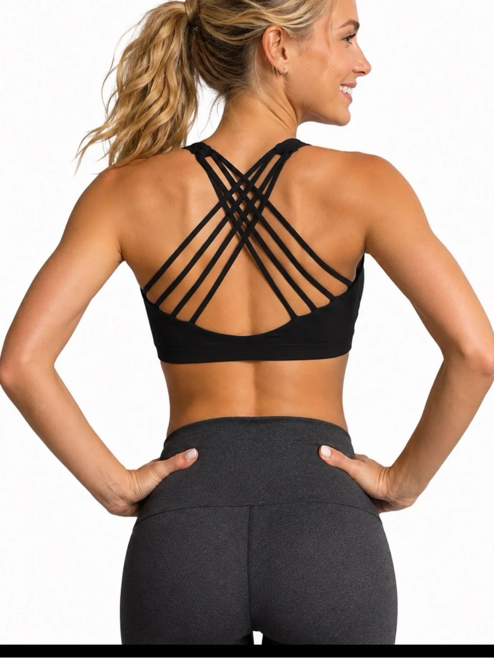 A bundle of 3 Onzie athletic wear